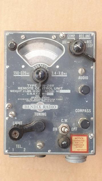 Bendix radio  , vliegtuig instrument. 