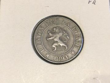 Belgique 10 centimes 1894 Français, Enlèvement ou Envoi