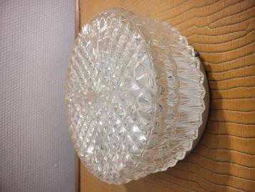 applique en verre pressé mid century beschikbaar voor biedingen