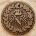 Un Décime 1814 BB Napoleon I, Ophalen of Verzenden, Frankrijk, Losse munt