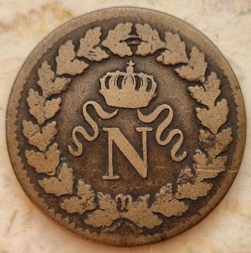 Un Décime 1814 BB Napoleon I  beschikbaar voor biedingen