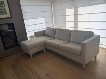 PARUP IKEA 3 seat beige sofa with chaise lounge beschikbaar voor biedingen
