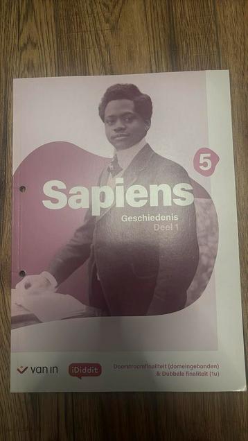 Sapiens 5 D DG & D/A - leerwerkboek, Enlèvement, Comme neuf, Néerlandais