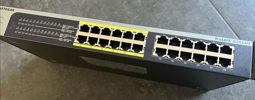 Netgear XS716T 10 Gigabit 16x Ethernet Switch 2x SFP+, Computers en Software, Netwerk switches, Zo goed als nieuw, Ophalen