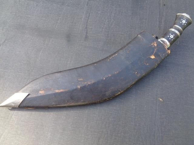 India Kukri in schede, Verzamelen, Militaria | Algemeen, Overige soorten, Mes of Dolk, Ophalen of Verzenden