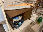 Bureau. Eikenhout. Rustiek., Huis en Inrichting, Bureaus, Ophalen, Zo goed als nieuw, Bureau