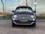 Fiat 500C Dolcevitan Appla Carplay,Parkeerhulp,half leder, Auto's, 4 zetels, 1338 kg, Cabriolet, Zwart