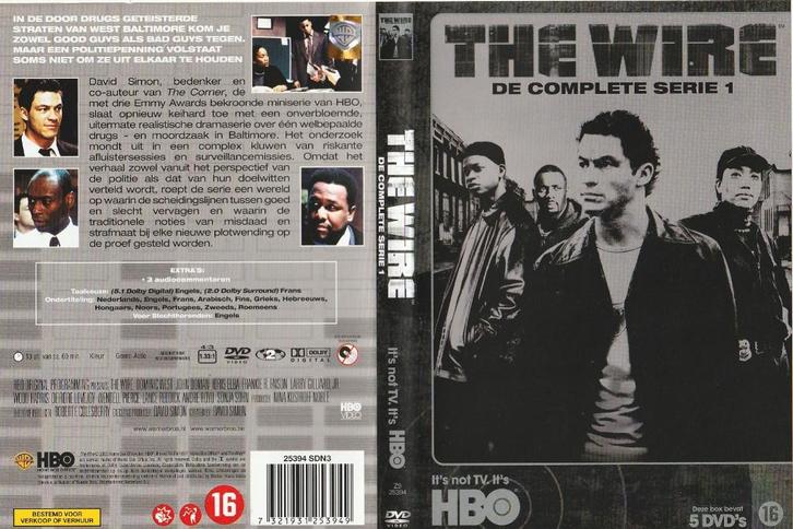 The Wire seizoen 1, Cd's en Dvd's, Dvd's | Thrillers en Misdaad, Zo goed als nieuw, Maffia en Misdaad, Boxset, Vanaf 16 jaar, Ophalen of Verzenden