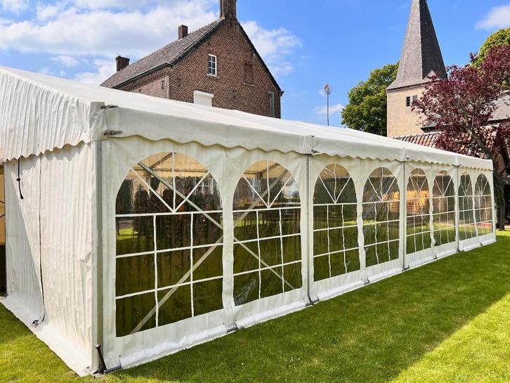 Partytent Feesttent Opslagtent 10x30mtr, Tuin en Terras, Partytenten, Gebruikt, Overige typen, 2 meter of meer, 8 meter of meer