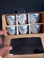 Set 6 espressokopjes, Ophalen of Verzenden, Zo goed als nieuw