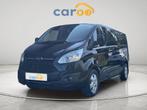 Ford Tourneo Custom 2.0 TDCi L2H1 Titanium, Auto's, Voorwielaandrijving, 4 cilinders, Zwart, Leder