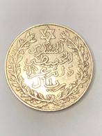 Munt zilver Marokko 10 dirham jaartal 1911, Zilver, Ophalen of Verzenden, Losse munt, Overige landen