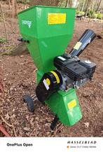 Krachtige Benzine Hakselaar  Houtversnipperaar 6.5 PK 3.8 kW, Ophalen of Verzenden, Gebruikt, Benzine, Green Star