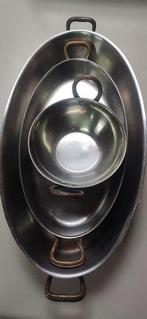 Plateaux en acier inoxydable, Enlèvement ou Envoi