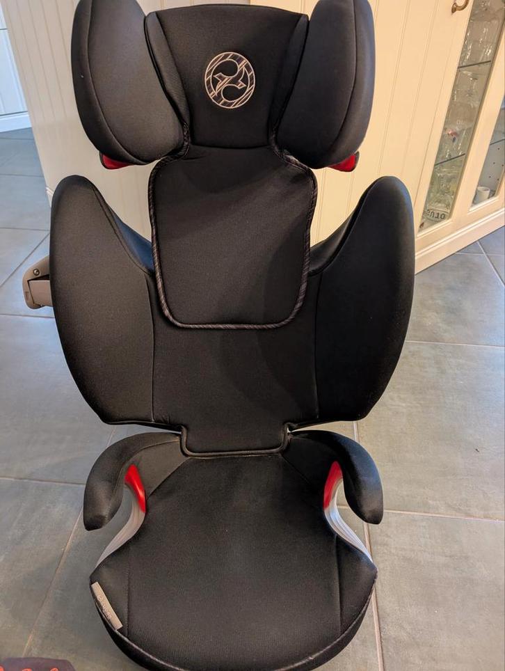 Réhausseur Cybex solution S-fix (groupe 2/3) + housse, Kinderen en Baby's, Autostoeltjes, Autogordel, Ophalen