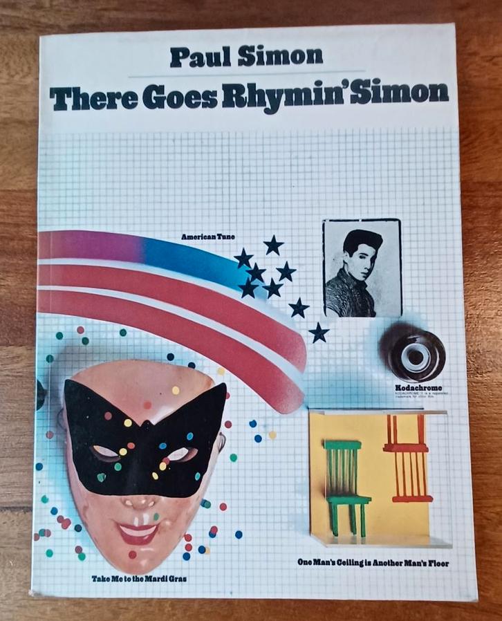 Boek met bladmuziek// PAUL SIMON// There goes Rhymin' Simon, Livres, Musique, Enlèvement ou Envoi