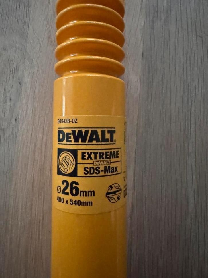 Dewalt Extreme SDS Max steenboor 26mm, nieuw!, Doe-het-zelf en Bouw, Gereedschap | Machine-onderdelen en Toebehoren, Nieuw, Ophalen