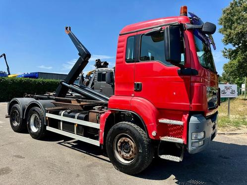 MAN TGA 26.400 BB HOOKLIFT AJK 20T - 5180mm - RETARDER - WB, Auto's, Vrachtwagens, Bedrijf, Te koop, ABS, Elektrische ramen, Trekhaak