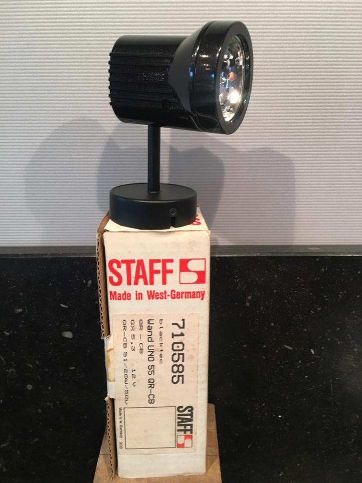 2 vintage design STAFF-leuchten wand spots, Antiquités & Art, Curiosités & Brocante, Enlèvement ou Envoi