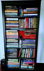 2 Bibliotheekkasten met 220 boeken inclusief, Met plank(en), 150 tot 200 cm, Zo goed als nieuw, Overige houtsoorten