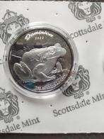 1 oz .999 zilveren munt Dominica mountain chicken 2022, Zilver, Ophalen of Verzenden, Losse munt
