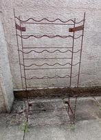 Porte bouteilles métallique, Ophalen, 50 tot 75 cm, Zo goed als nieuw, 25 flessen of meer