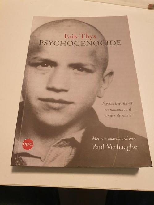 Erik Thys - Psychogenocide, Boeken, Overige Boeken, Zo goed als nieuw, Ophalen of Verzenden