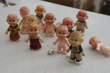 poppetjes heel oude  jaren 60 of 70. beschikbaar voor biedingen