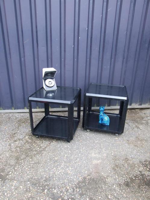 2 x space age Alberto Rosselli design trolly voor Kartell, Antiek en Kunst, Kunst | Designobjecten, Ophalen