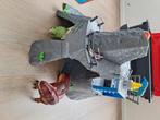 Trillende en rokende vulkaan met Dinos (Schleich), Kinderen en Baby's, Ophalen, Zo goed als nieuw