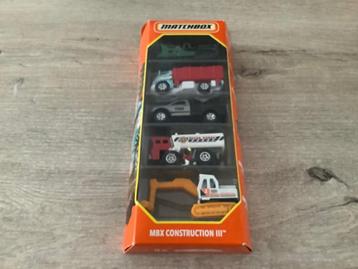 Matchbox MBX Construction speelgoed pak (Nieuw) beschikbaar voor biedingen
