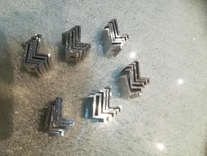 Set eindklem aluminium zonnepanelen 35mm hoogte 30 stuks, Doe-het-zelf en Bouw, Zonnepanelen en Toebehoren, Nieuw, Ophalen of Verzenden