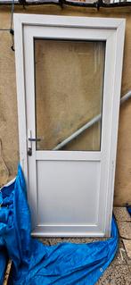 Porte pvc double vitrage + imposte ouvrant, Bricolage & Construction, Enlèvement