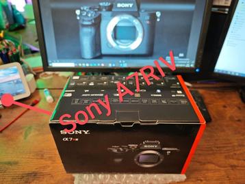 Sony A7 R IV BODY  NIEUW! O clicks beschikbaar voor biedingen