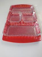 Retro snackschaal, jaren 80, Huis en Inrichting, Woonaccessoires | Dienbladen, Ophalen of Verzenden