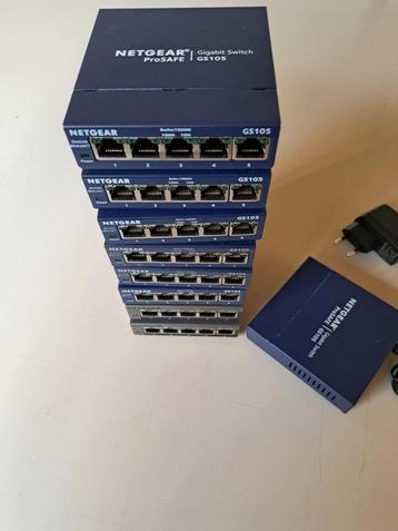 Netgear GS105 switches beschikbaar voor biedingen