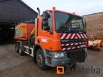 Containerwagen met kraan DAF AT75PE (2005-256.718 km), Auto's, Overige brandstoffen, Bedrijf, DAF, Te koop