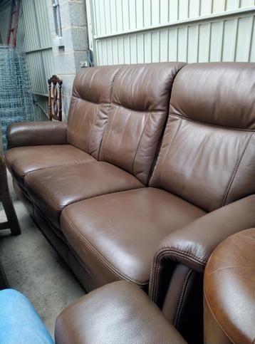 Zetel leder 3-zit beschikbaar voor biedingen