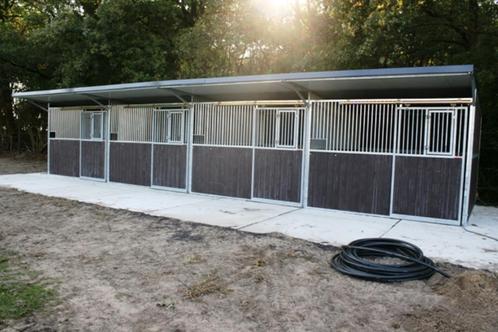 Paardenboxen,buitenboxen,buitenstal,buitenstalling,stallen,, Dieren en Toebehoren, Stalling en Weidegang, Opfok, Stalling, Weidegang