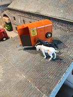 Van à chevaux Beaufort Britains de 1979 + 2 chevaux, Enlèvement ou Envoi, Utilisé, Tracteur et Agriculture, Britains