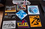 Lot stickers thema moto motocross Shell Aral John Player, Verzamelen, Ophalen of Verzenden, Zo goed als nieuw, Auto of Motor