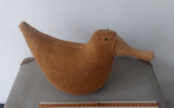 Canard en jute vintage, Enlèvement