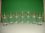 7 Palm bierglazen, Gelukkige dagen, Ned. - Frans, Verzamelen, Ophalen of Verzenden, Nieuw, Glas of Glazen, Palm