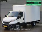 Iveco Daily 35C16 Laadklep Dubbellucht Bakwagen 160PK Airco, Auto's, Bestelwagens en Lichte vracht, Gebruikt, Euro 6, Iveco, Wit