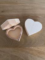 2 juwelendoosjes hartjes, Ophalen of Verzenden, Zo goed als nieuw