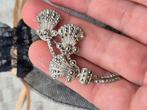 Vintage Marcassite zeer mooie bloem broche, Ophalen of Verzenden, Zo goed als nieuw