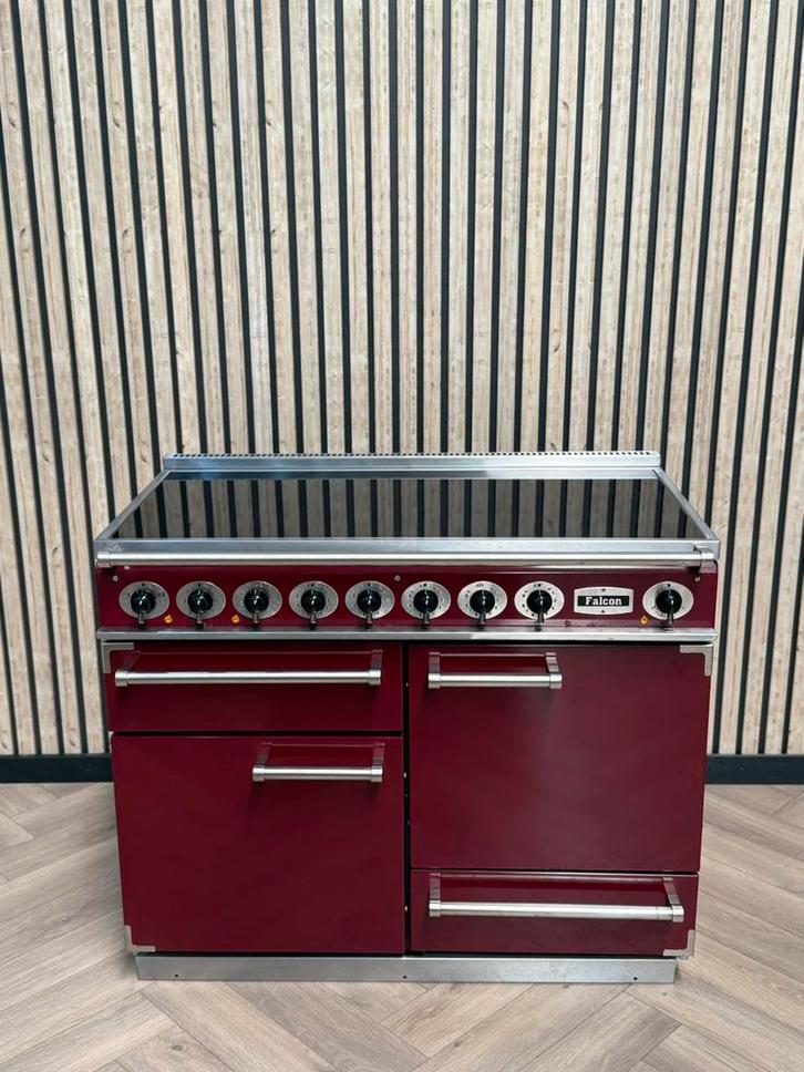 Falcon Deluxe Bordeaux Inductie 110cm + Hete Lucht, Elektronische apparatuur, Fornuizen, Elektrisch, Grill, Ophalen of Verzenden