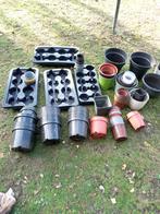 plantenpotjes., Tuin en Terras, Kweekspullen, Ophalen, Gebruikt