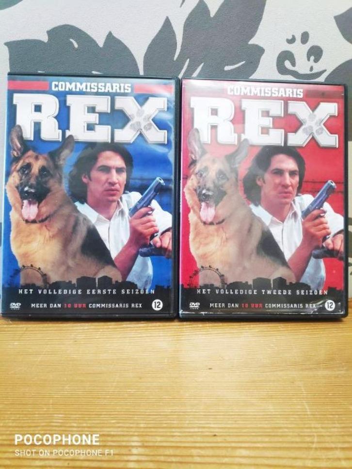 COMMISSARIS REX - HET 1E EN 2E SEIZOEN., Cd's en Dvd's, Dvd's | Tv en Series, Zo goed als nieuw, Actie en Avontuur, Boxset, Vanaf 12 jaar