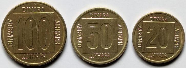 Joegoslavië - muntenset, Postzegels en Munten, Munten | Europa | Niet-Euromunten, Setje, Joegoslavië, Ophalen